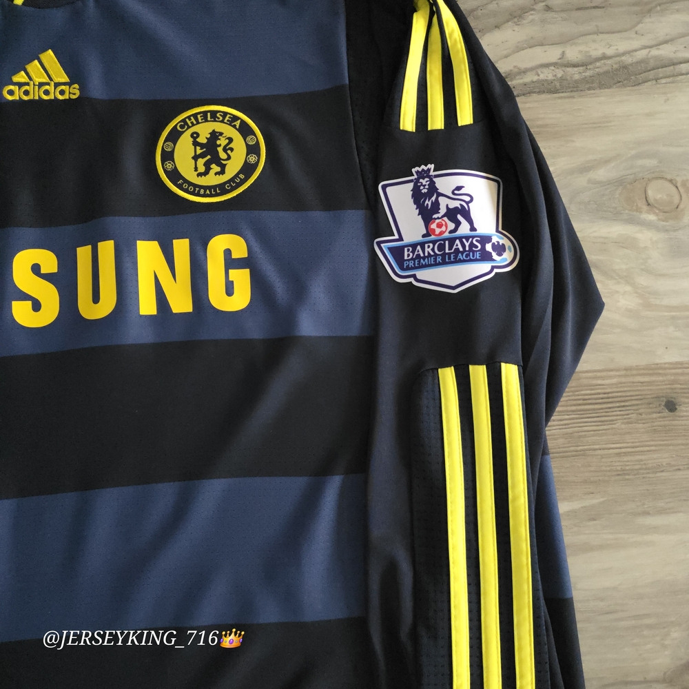 Adidas Chelsea FC Andriy Shevchenko #7 2009/2010 Long Sleeve Away Jersey EPL XXL - Picture 6 of 13